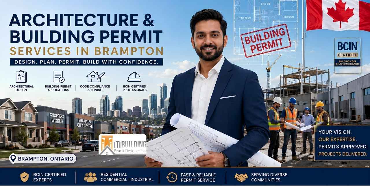 Architecture and Building Permit Services in Brampton | ITI Permit